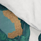 Leopard Print - Teal & Copper Comforter Gallery Image 4