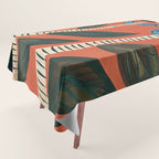 Folk Garden Daisy Pair Tablecloth Gallery Image 1