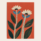 Folk Garden Daisy Pair Poster Gallery Image 4
