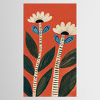 Folk Garden Daisy Pair Tablecloth Gallery Image 2