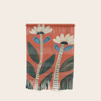 Folk Garden Daisy Pair Wall Hanging Gallery Image 1