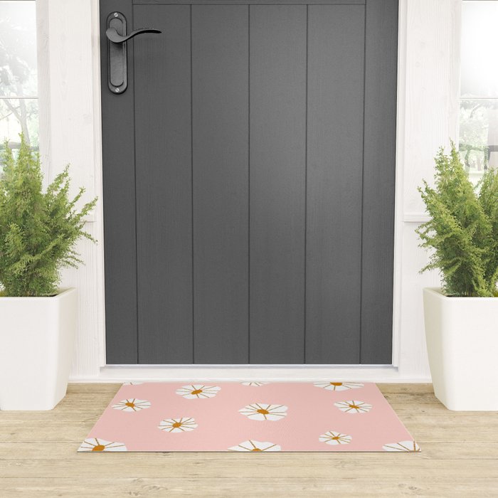 Scattered Flowers Welcome Mat Gallery Image 3