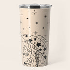 Love or Die Tryinâ - Rhinestone Cowgirl Black & Cream Travel Mug Gallery Image 1