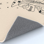 Love or Die Tryinâ - Rhinestone Cowgirl Black & Cream Rug Gallery Image 4