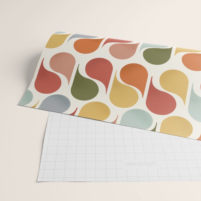 retro pattern no4 Wrapping Paper Gallery Image 2