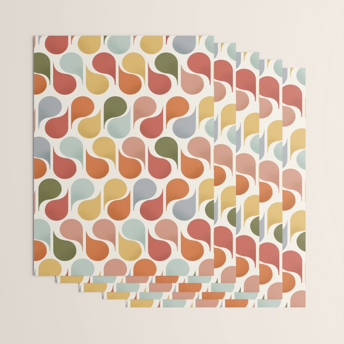 retro pattern no4 Wrapping Paper Gallery Image 3