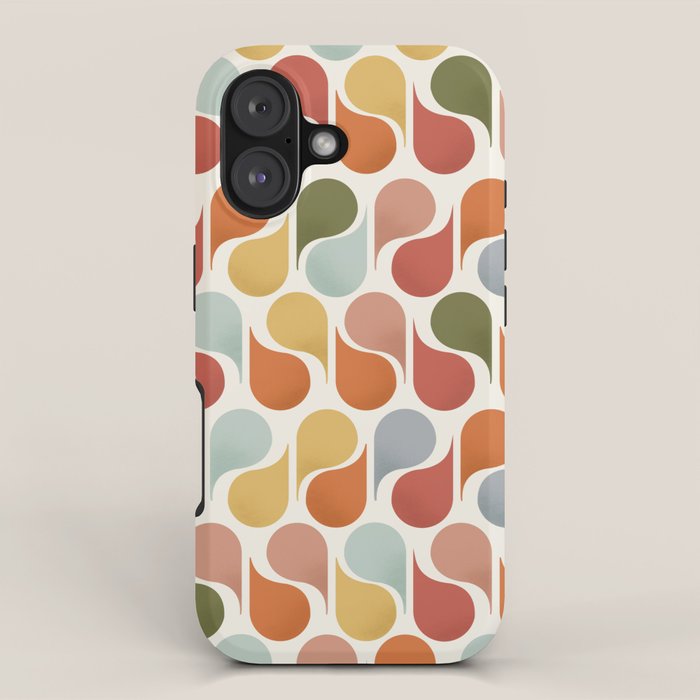 retro pattern no4 iPhone Case Gallery Image 1