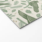 Song Birds - Green Welcome Mat Gallery Image 2