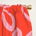 Cute textured coquette bows Window Curtain Gallery Image 2
