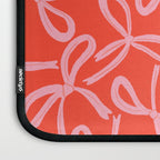 Cute textured coquette bows Laptop Sleeve Gallery Image 3