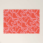 Cute textured coquette bows Welcome Mat Gallery Image 1