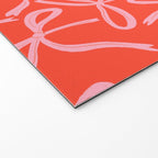 Cute textured coquette bows Welcome Mat Gallery Image 2