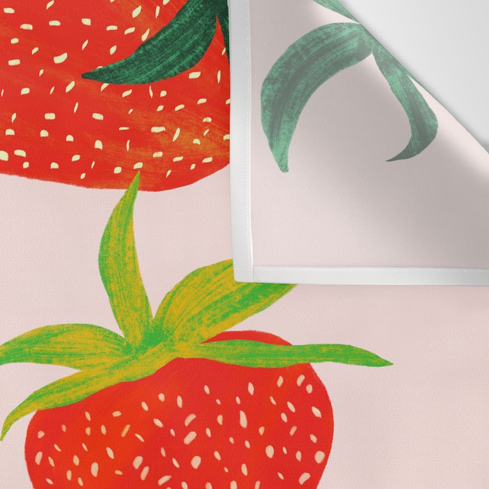 Strawberry Harvest Wall Tapestry Gallery Image 3
