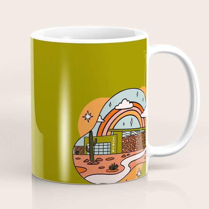 Taurus Mid Century House Coffee Mug Gallery Image 1