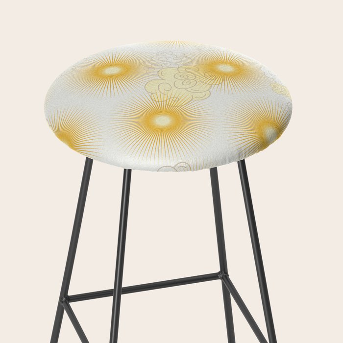 Feel the Cosmic summer heat Stool Gallery Image 2