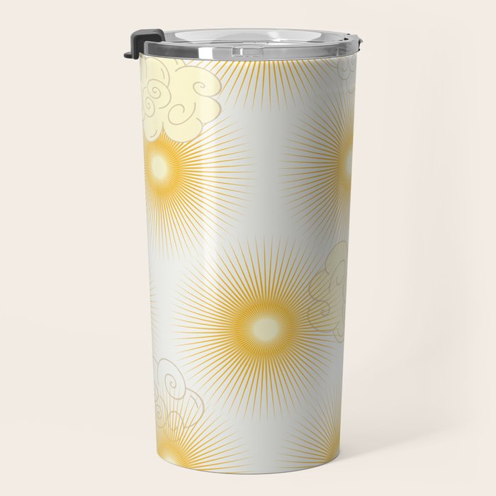 Feel the Cosmic summer heat Travel Mug Gallery Image 3