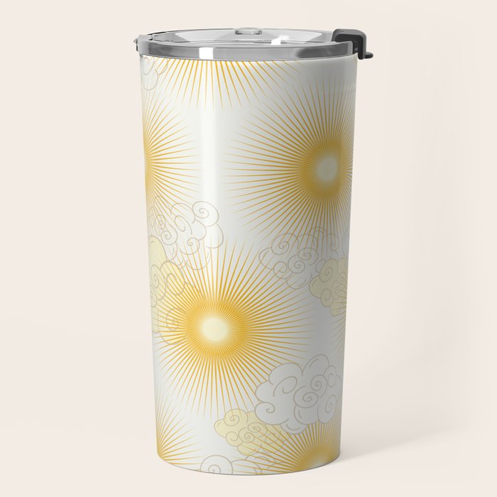 Feel the Cosmic summer heat Travel Mug Gallery Image 2