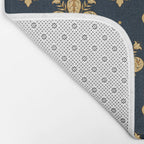 Royal Navy Fleur De Lis Bath Mat Gallery Image 2