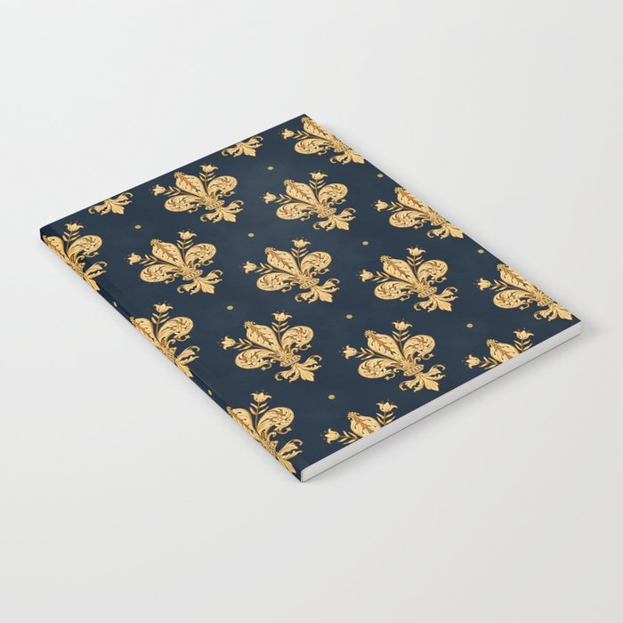 Royal Navy Fleur De Lis Notebook Gallery Image 1
