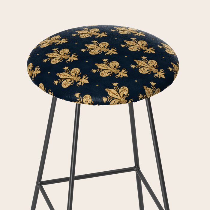 Royal Navy Fleur De Lis Stool Gallery Image 2