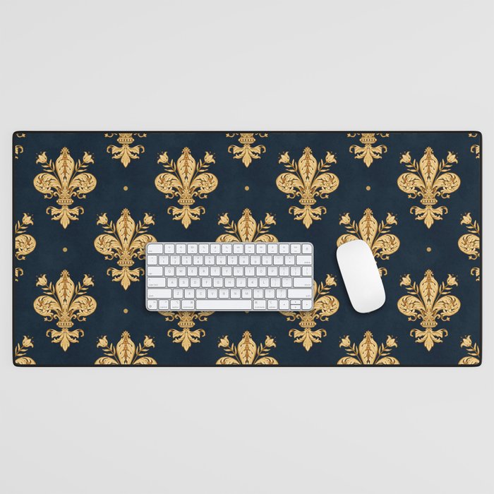 Royal Navy Fleur De Lis Desk Mat Gallery Image 1