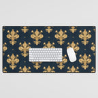 Royal Navy Fleur De Lis Desk Mat Gallery Image 1