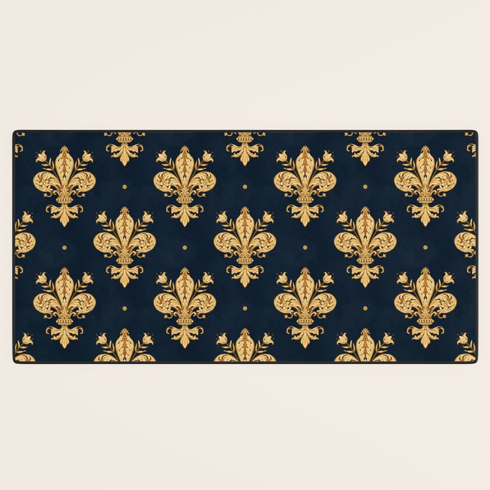 Royal Navy Fleur De Lis Desk Mat Gallery Image 3