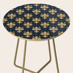 Royal Navy Fleur De Lis Side Table Gallery Image 2