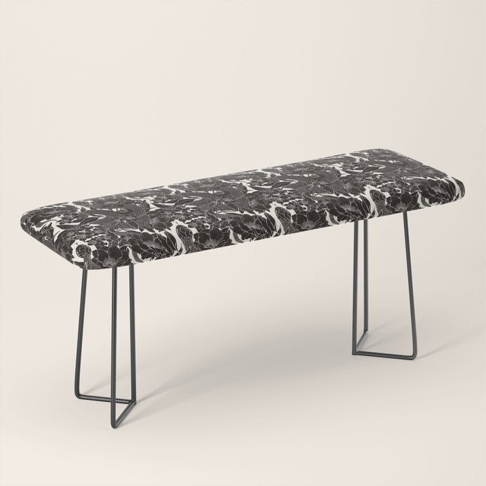 Enchanted Snake Block Print Bench Gallery Image 1