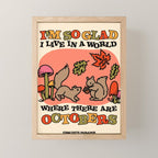 Octobers Mini Art Print Gallery Image 1