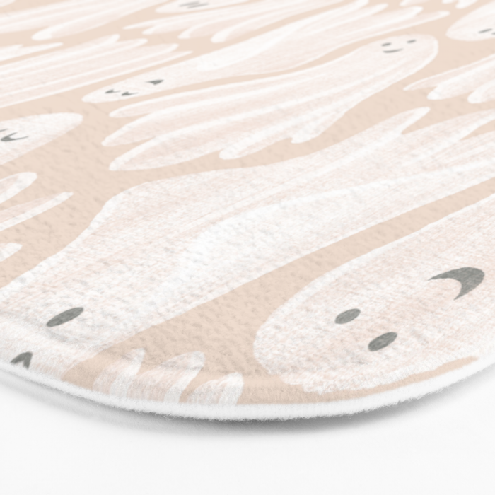 Gossamer Ghosts - blush neutral  Bath Mat Gallery Image 3