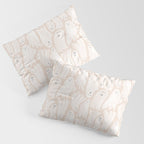 Gossamer Ghosts - blush neutral  Pillow Sham Gallery Image 3