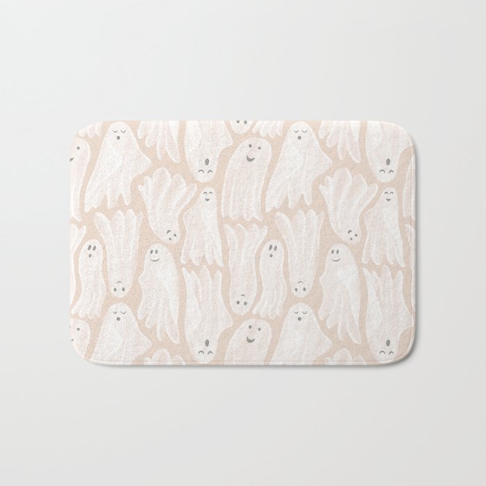 Gossamer Ghosts - blush neutral  Bath Mat Gallery Image 1