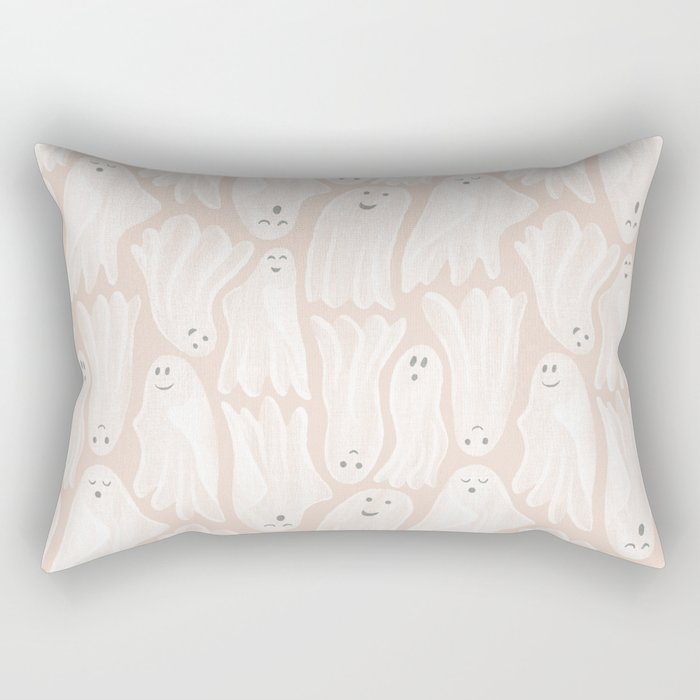 Gossamer Ghosts - blush neutral  Rectangular Pillow Gallery Image 2