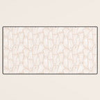 Gossamer Ghosts - blush neutral  Desk Mat Gallery Image 3