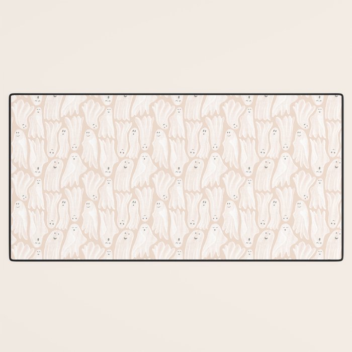Gossamer Ghosts - blush neutral  Desk Mat Gallery Image 3