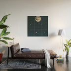 The Moon And The Stars Wood Wall Art Gallery Image 2