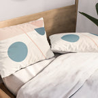 Abstract Minimal Shapes 32 Pillow Sham Gallery Image 2