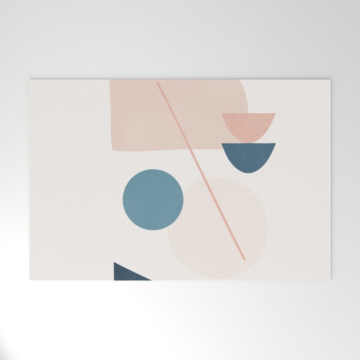 Abstract Minimal Shapes 32 Welcome Mat Gallery Image 1