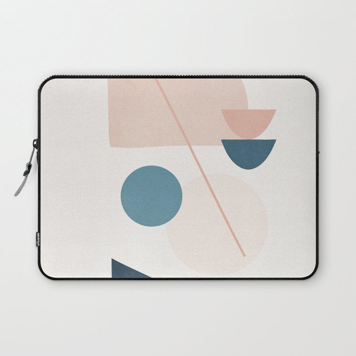 Abstract Minimal Shapes 32 Laptop Sleeve Gallery Image 1