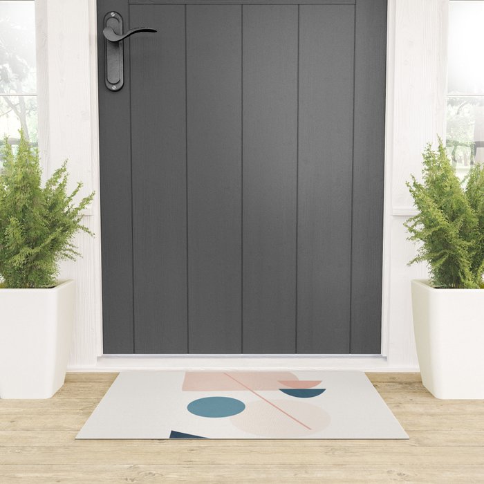 Abstract Minimal Shapes 32 Welcome Mat Gallery Image 3