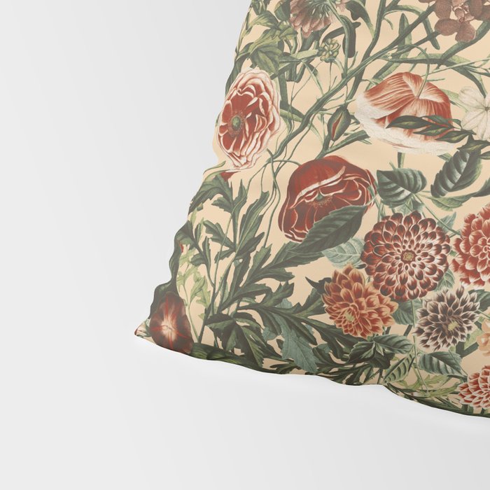 Vintage Flower Garden Pillow Sham Gallery Image 4
