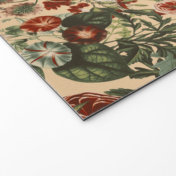 Vintage Flower Garden Welcome Mat Gallery Image 2