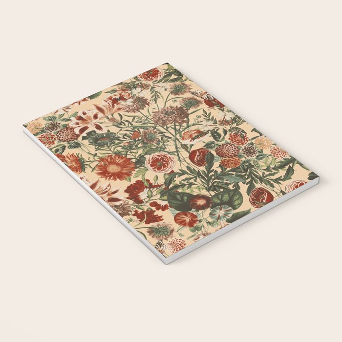 Vintage Flower Garden Notebook Gallery Image 3