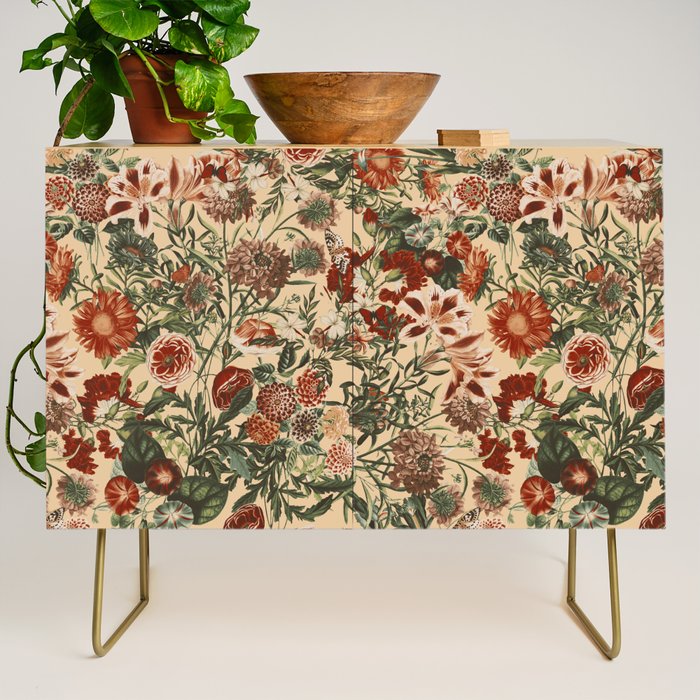 Vintage Flower Garden Credenza Gallery Image 1