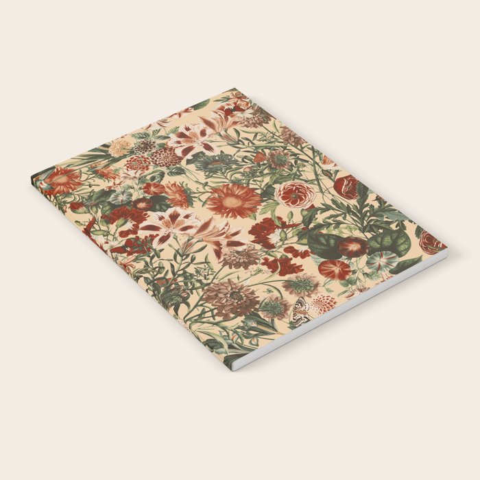 Vintage Flower Garden Notebook Gallery Image 2