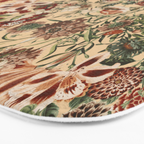 Vintage Flower Garden Bath Mat Gallery Image 3