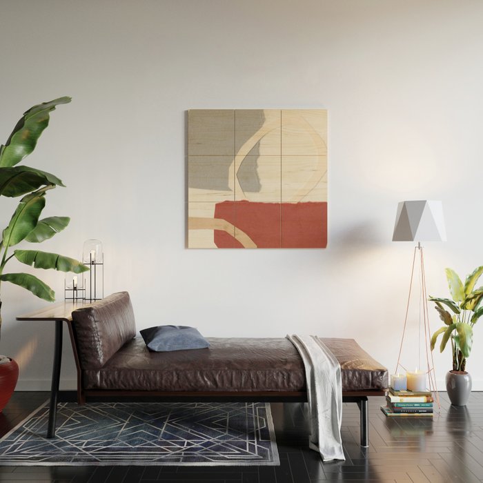 Abstract Harmony #1 Wood Wall Art Gallery Image 2