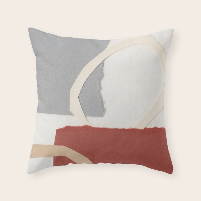 Abstract Harmony #1 Throw Pillow Gallery Image 6
