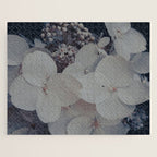 Be a Light in the Darkness x modern botanical hydrangea flower photograph Jigsaw Puzzle Gallery Image 1